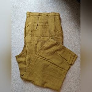 Old Navy Linen Blend wide leg pants